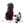 Load image into Gallery viewer, Lolita red and black colorblock wig YC21439