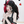 Load image into Gallery viewer, Lolita red black wool roll wig YC21511