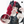Load image into Gallery viewer, Lolita red black wool roll wig YC21511