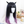 Load image into Gallery viewer, Lolita black purple gradient wig YC21538