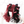 Load image into Gallery viewer, Lolita black red stitching wig + pony tail YC21608