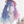 Load image into Gallery viewer, Harajuku blue purple wig YC21800
