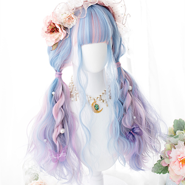 Review for Lolita Sisters Mixed Color Wig + Cat Ears yv42585 main image 1