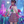Load image into Gallery viewer, Purple plaid pleated skirt YC21878