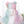Load image into Gallery viewer, Carrousel colorblock wig YC21991