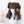 Load image into Gallery viewer, Lolita chocolate color curls + tiger mouth clip YC22001