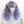 Load image into Gallery viewer, Lolita purple blue gradient wig YC22005