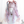 Load image into Gallery viewer, Harajuku mixed color wig + little devil * 2 YC22112