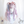 Load image into Gallery viewer, Harajuku mixed color wig + little devil * 2 YC22112