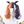 Load image into Gallery viewer, Lolita orange purple wig yc22182
