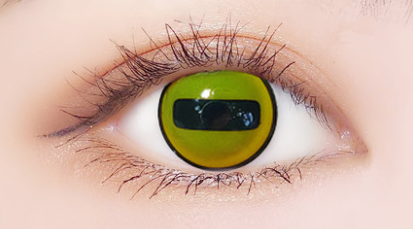 COSplay green Contacts Lens£¨Two Piece) yc22533