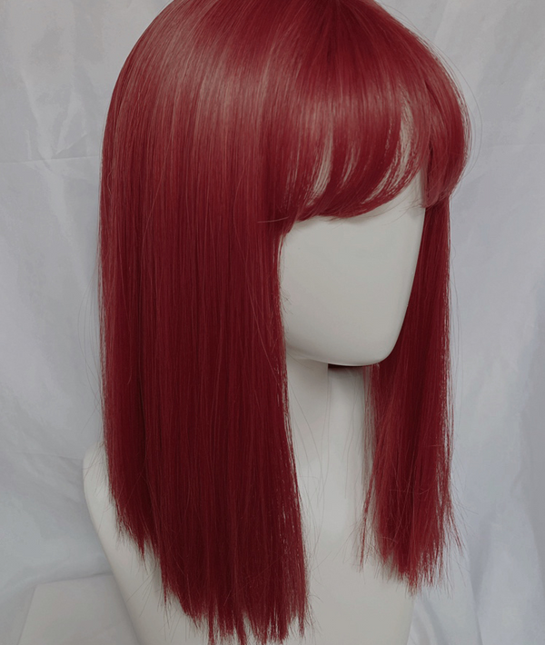 lolita wine red cos wig yc22688