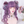 Load image into Gallery viewer, lolita purple Gradient wig yc22709