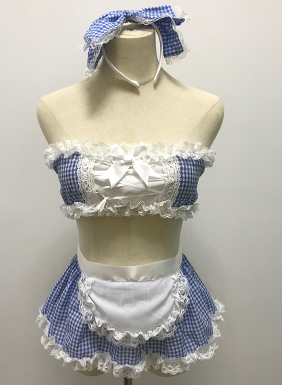 Sexy cosplay maid suit yc22767