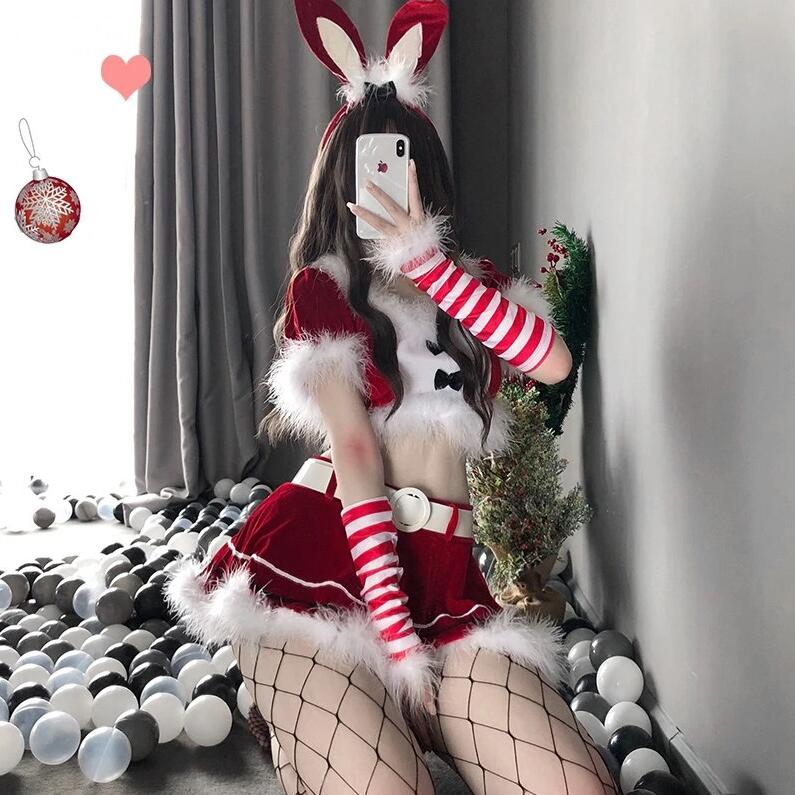 Sexy Christmas Maid Outfit YC23710 anibiu Sexy Christmas Maid Outfit YC23710 anibiu