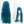Load image into Gallery viewer, Lolita blue long straight curly wig yc23740