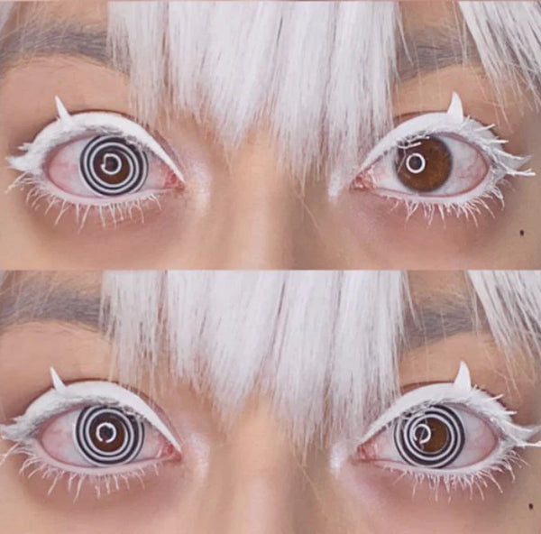 cosplay white contact lenses (two pieces) yc31362