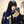 Load image into Gallery viewer, lolita black gradient blue wig yc50236