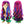 Load image into Gallery viewer, Wave roll color wig YC21952
