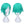 Load image into Gallery viewer, Land of the Lustrous cos wig YC22110
