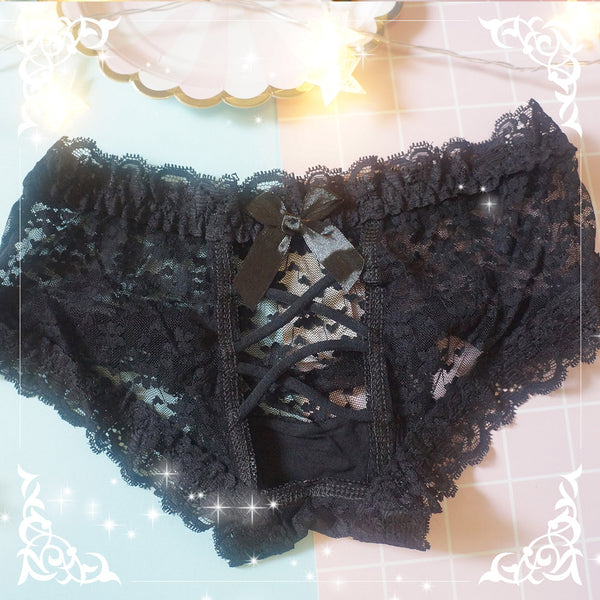 Sexy Slim Mesh Lace Panties YC20102