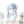 Load image into Gallery viewer, Lolita sky blue gradient wig YC21568