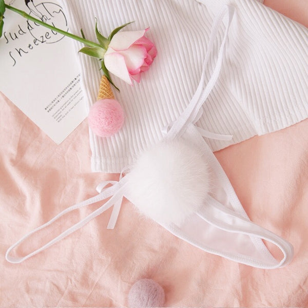 Bunny Tail T-back Panty YC20073