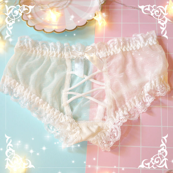 Sexy Slim Mesh Lace Panties YC20102