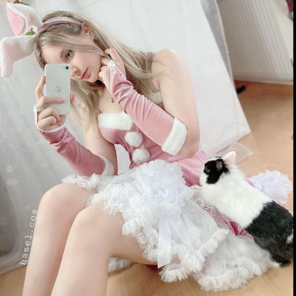 Lolita rabbit Maid Costume YC23711