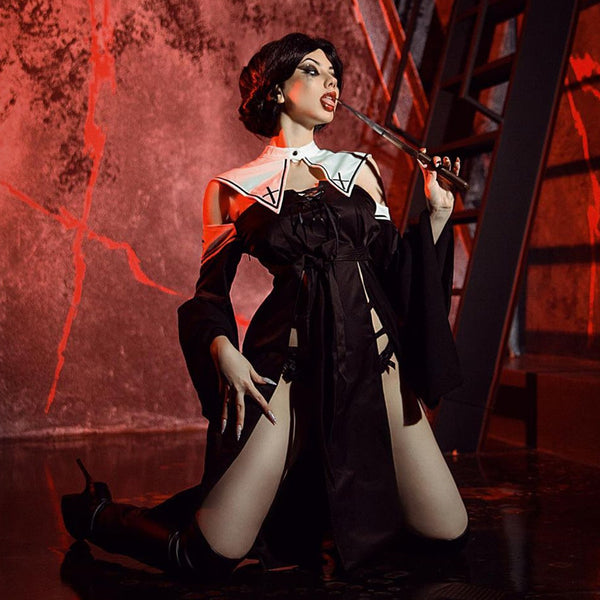 Sexy fighting nurse dress yc23790