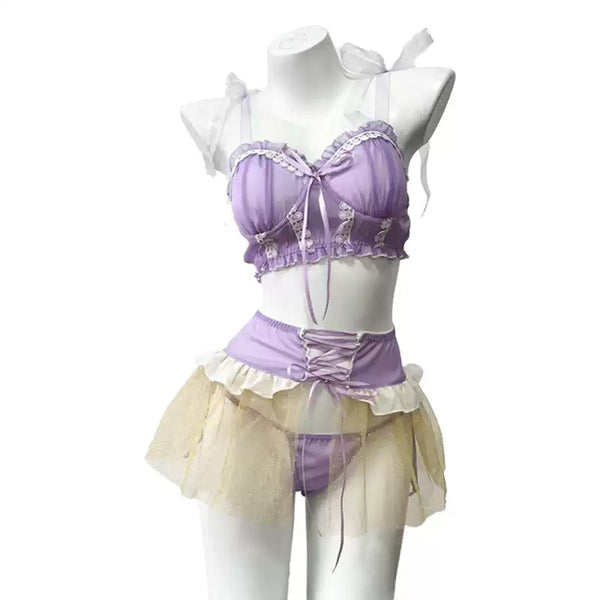 Purple Underwear Set AN068