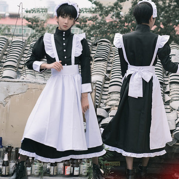 Cafe Maid Uniform for Men and Women ab0004