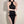 Load image into Gallery viewer, Black Slit Dress Z010
