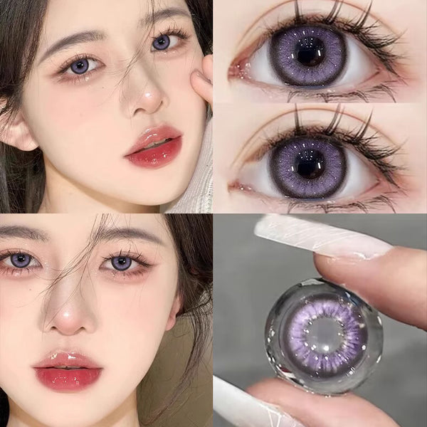 Purple colored contact lenses(15 PIECES) ct001
