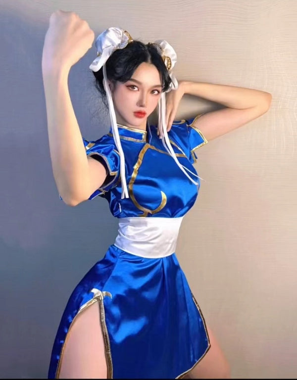 Street Fighter-Chun-Li cosplay clothing Z029