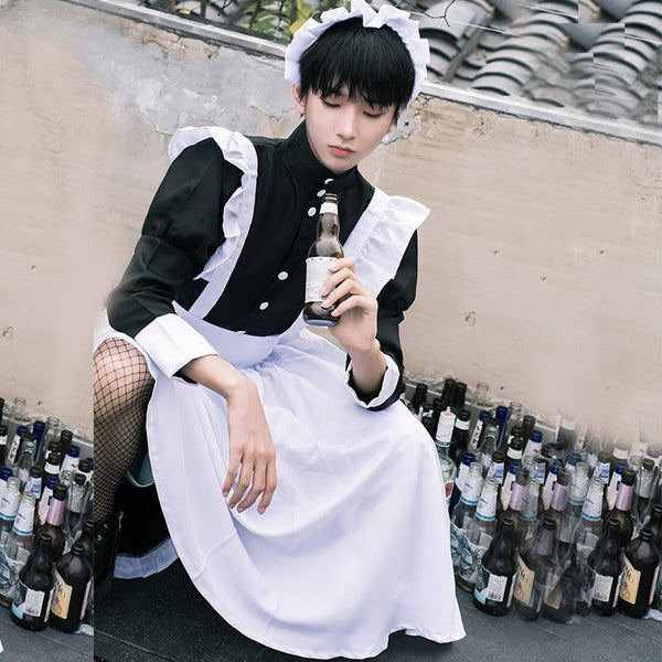 Cafe Maid Uniform for Men and Women ab0004