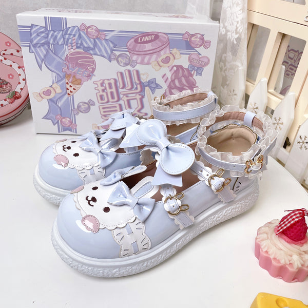 Rabbit  Sweet Star Girl Lolita Shoes yc50055