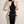 Load image into Gallery viewer, Black Slit Dress Z010
