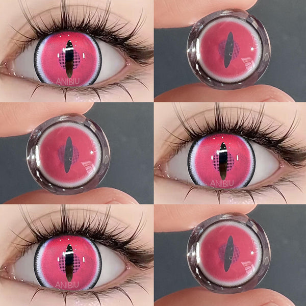 Cat eye contact lens (TWO PIECE) Z020