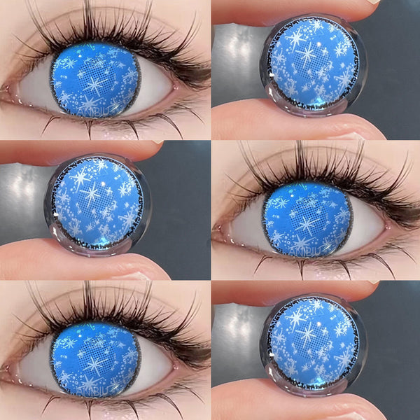Snow series contact lens (TWO PIECE) Z015