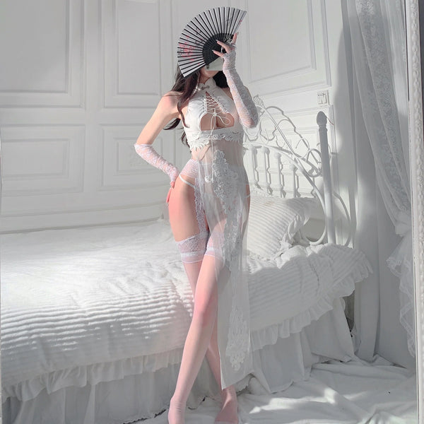 PERSPECTIVE PUNK CHEONGSAM KF83997