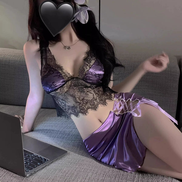 Purple suit AN078