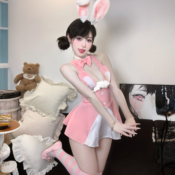 Pink Bunny Suit  AN054