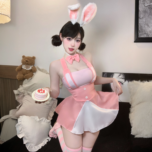 Pink Bunny Suit  AN054
