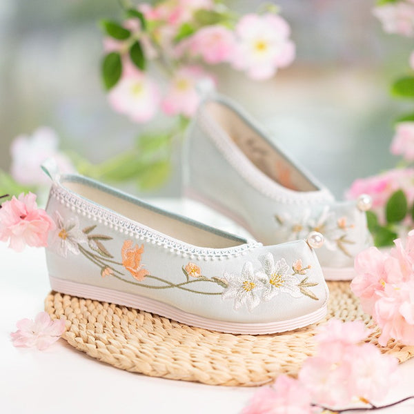 hanfu toe embroidered shoes yc50077