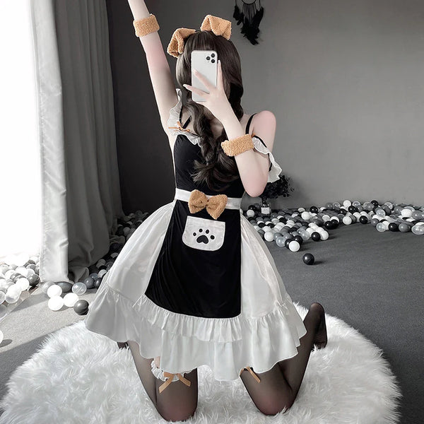 COSPLAY MAID UNIFORM SET KF83404