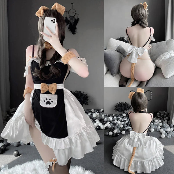 COSPLAY MAID UNIFORM SET KF83404