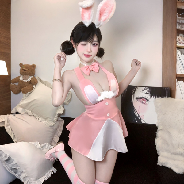 Pink Bunny Suit  AN054