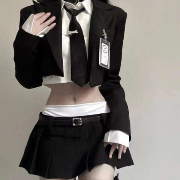 College style three-piece uniform set YC10441