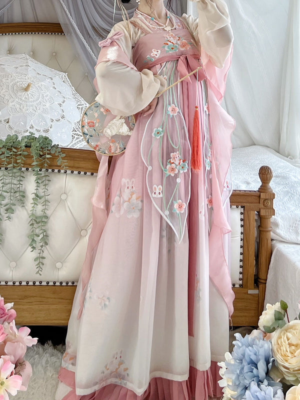 Hand Embroidered Hanfu Set    yc50067
